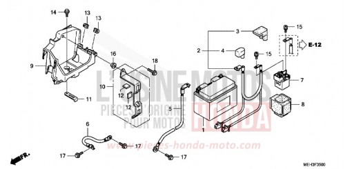 BATTERIE NSA700A8 de 2008